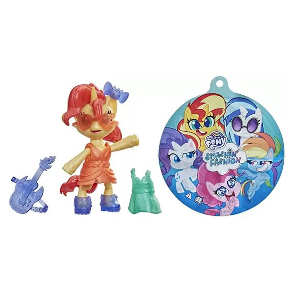 Figura My Little Pony Smashin Fashion Sunset Shimmer Vestido Sortido - Hasbro