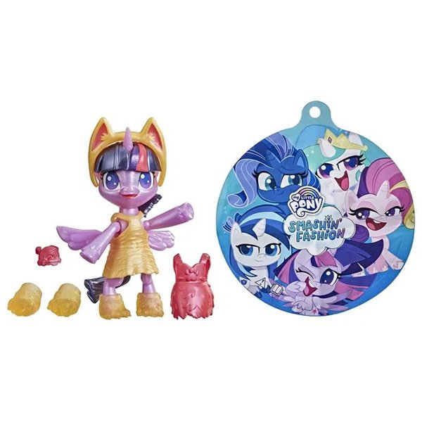 Figura My Little Pony Smashin Fashion Twilight Sparkle Vestido Sortido - Hasbro