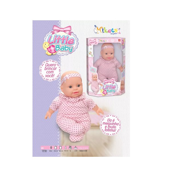 Boneca Little Baby - Miketa