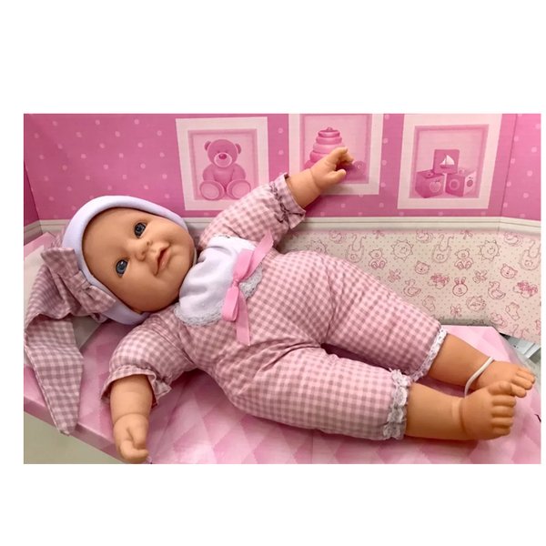 Boneca Miketa Baby com Touquinha - Miketa