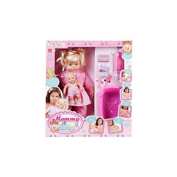 Boneca Mommy e Baby - Miketa