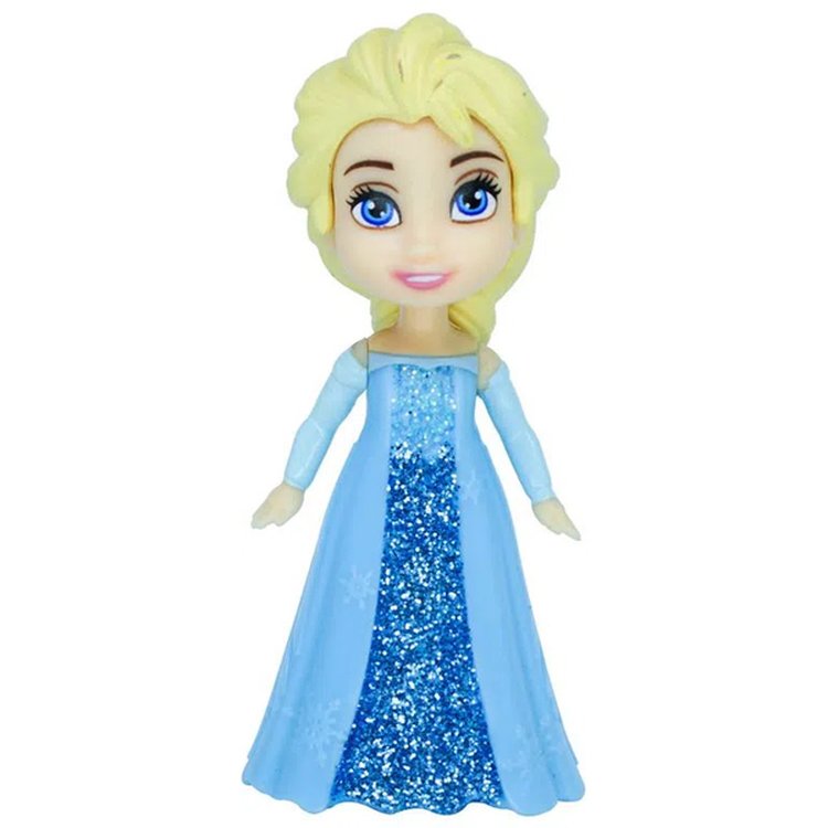 Mini Figura Colecionável Frozen Mini Elsa 3 - Mimo Toys