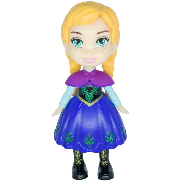 Mini Figura Colecionável Frozen Mini Anna 3 - Mimo Toys