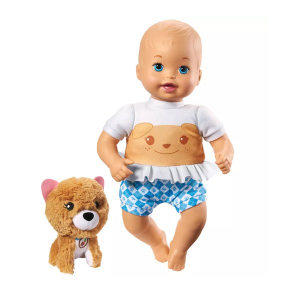 Boneca Little Mommy Pet De Pelúcia Cachorrinho - Mattel