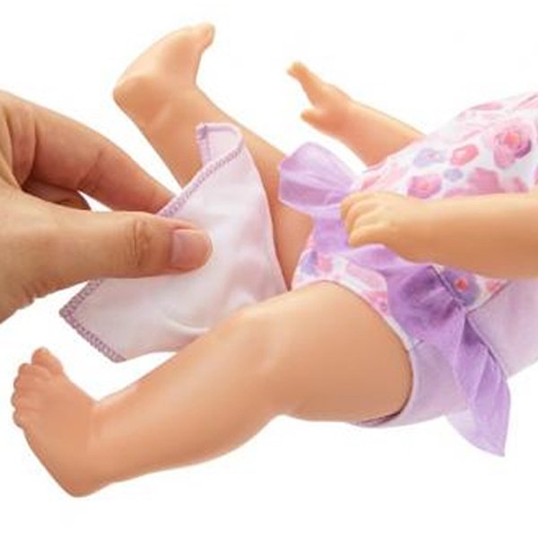 Boneca Little Mommy Bebê Faz Xixi - Mattel - Morena