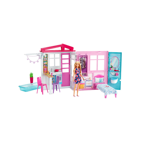 Barbie Casa Glam Com Boneca - Mattel