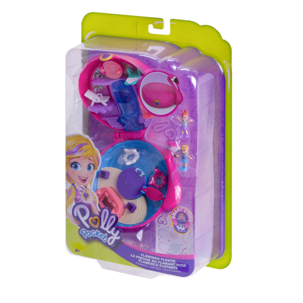 Polly Pocket Mundo De Aventura Flamingo Surpresa - Mattel