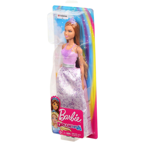 Boneca Barbie Dreamtopia Princesas - Mattel - Lilás
