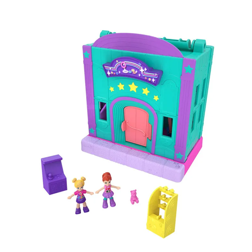 Playset e Mini Boneca Polly Pocket Fliperama - Mattel