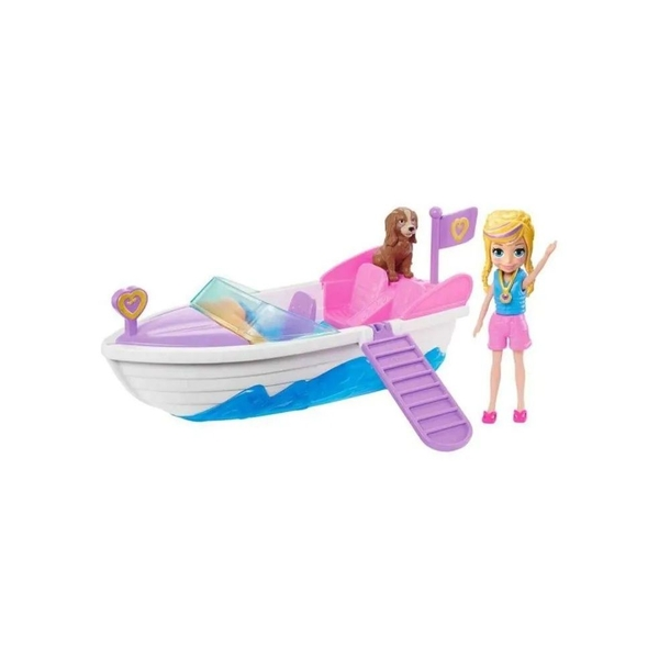 Boneca Polly Pocket Aventura em Lancha - Mattel