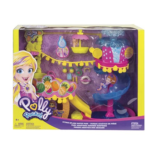 Polly Pocket Parque Aquático dos Abacaxis Gfr02 Mattel - brincasa