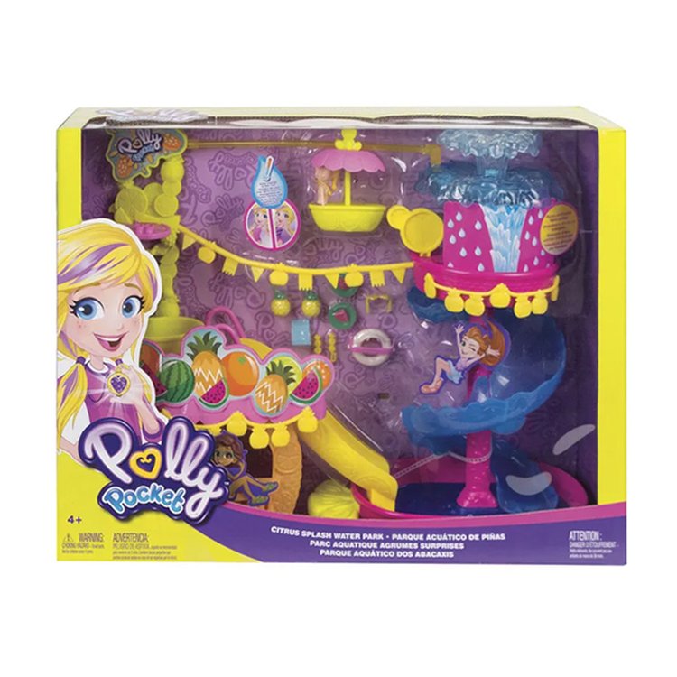 Boneca Polly Pocket Parque Aquático de Esportes - Mattel - Loja ToyMania