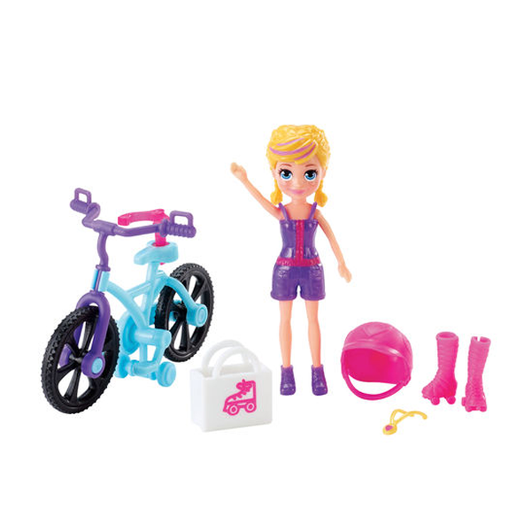 Polly Pocket Aventura Em Bicicleta - Mattel