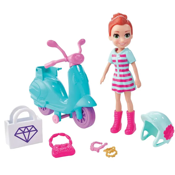 Polly Pocket Aventura Em Moto - Mattel
