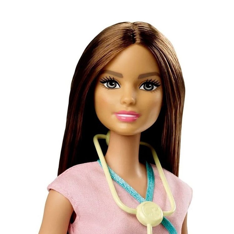 Barbie Profissões Enfermeira Loira - Mattel - Ifcat ToyStore