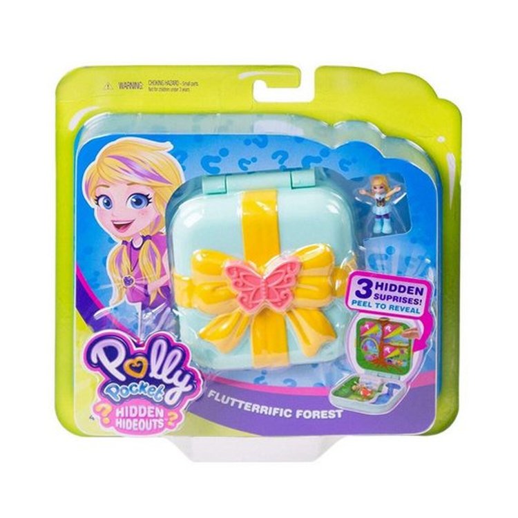 Polly Pocket Mini Esconderijos Secretos Floresta Mágica - Mattel