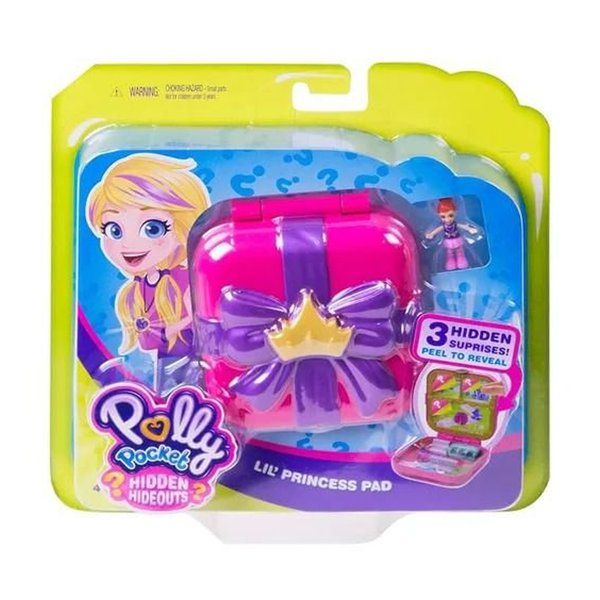 Polly Pocket Mini Esconderijos Secretos Cantinho da Princesa - Mattel