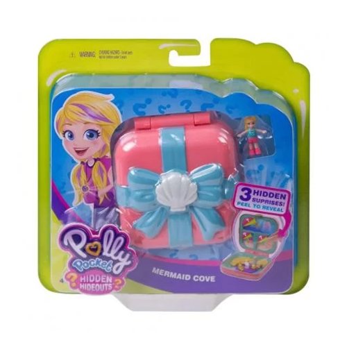 Polly Pocket Mini Esconderijos Secretos Caverna da Sereia - Mattel