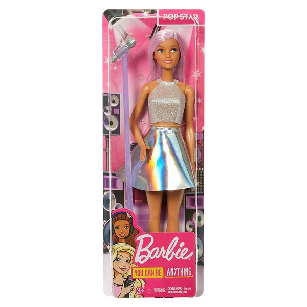 Barbie Profissões Estrela Pop - Mattel