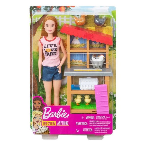 Barbie Profissões Conjunto Granjeira - Mattel
