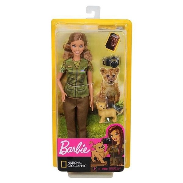 Barbie National Geographic Fotógrafa da Vida Selvagem - Mattel
