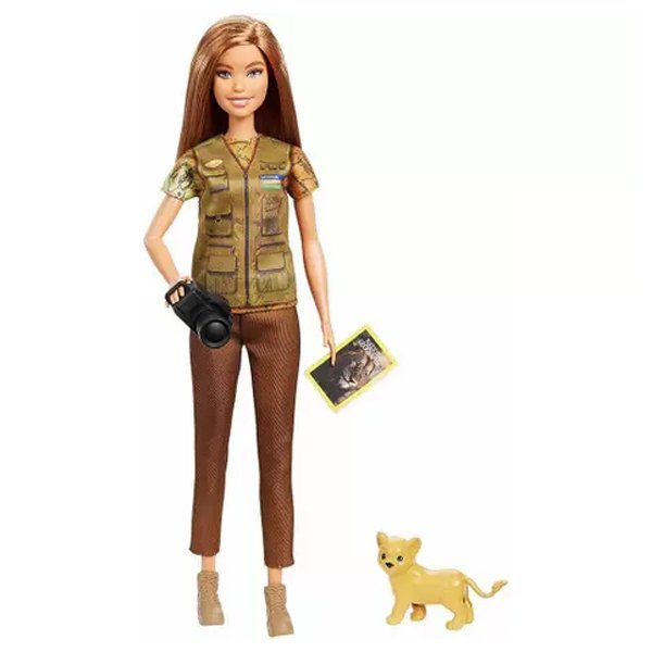 Barbie National Geographic Fotógrafa da Vida Selvagem - Mattel