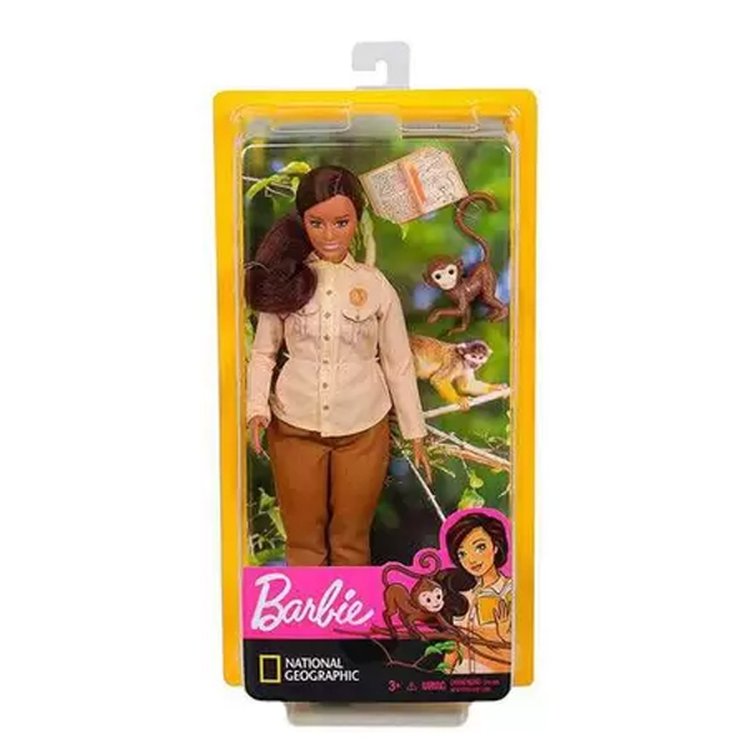 Barbie National Geographic Conservacionista da Vida Selvagem - Mattel