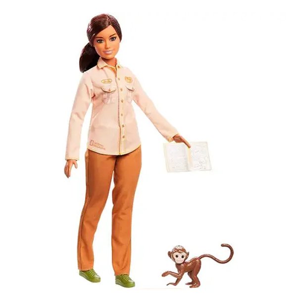 Barbie National Geographic Conservacionista da Vida Selvagem - Mattel