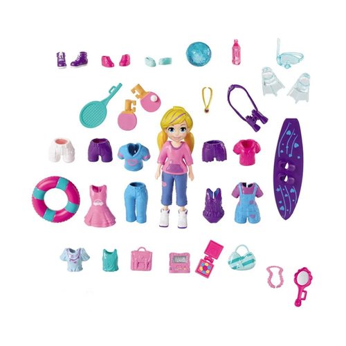 Boneca e Acessórios Polly Pocket Conjunto Aventura Incrível - Mattel