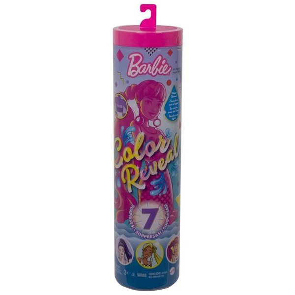 Boneca Barbie Color Reveal Estilo Surpresa - Mattel