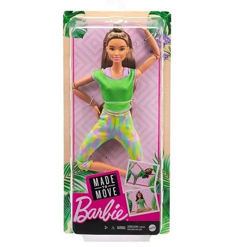 Boneca Barbie Feita Para Mexer GXF05 - Mattel