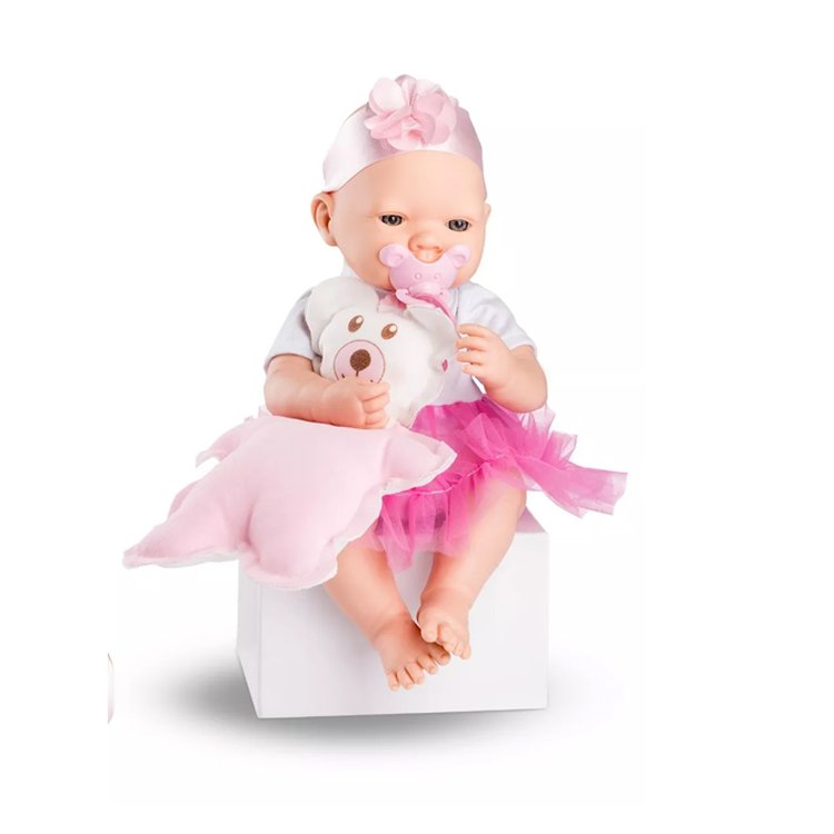 Boneca Bebezinho Real Pink - Roma