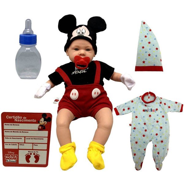 Boneca Classic Dolls Mickey Mouse - Roma