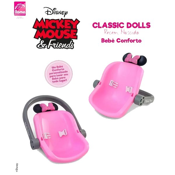 Bebê Conforto Classic Dolls Minnie - Roma