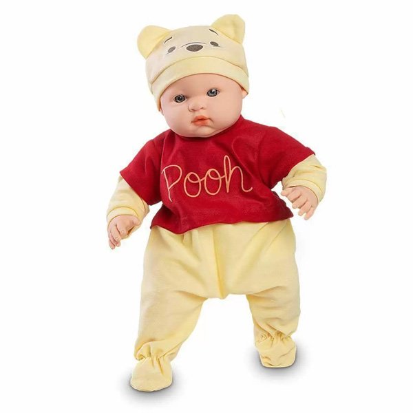 Boneca de Vinil Pooh Seus Melhores Amigos - Roma