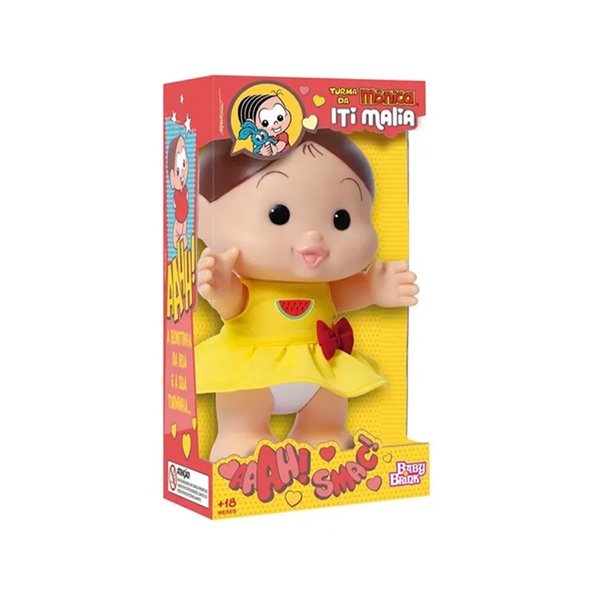 Boneca Turma Da Mônica Iti Malia Magali - Rosita