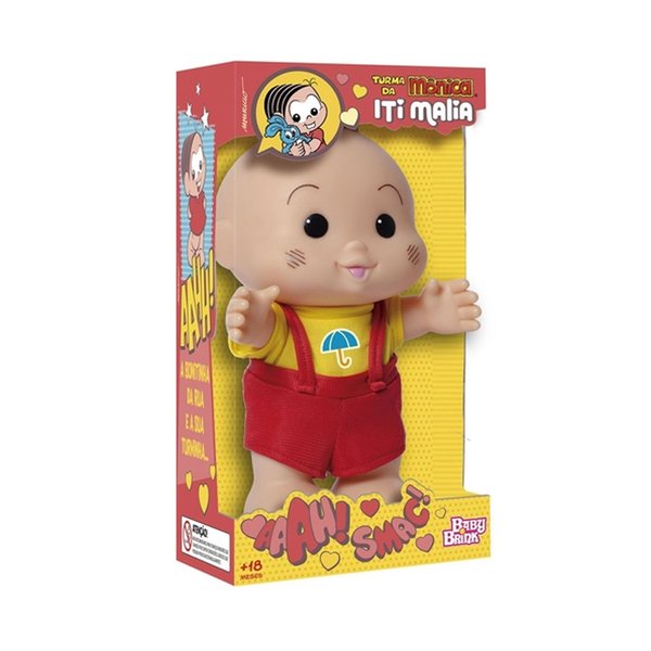 Boneca Turma Da Mônica Iti Malia Cascão - Rosita