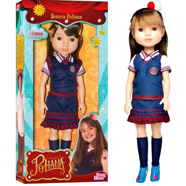 Boneca Poliana 48cm As Aventuras de Poliana - Rosita