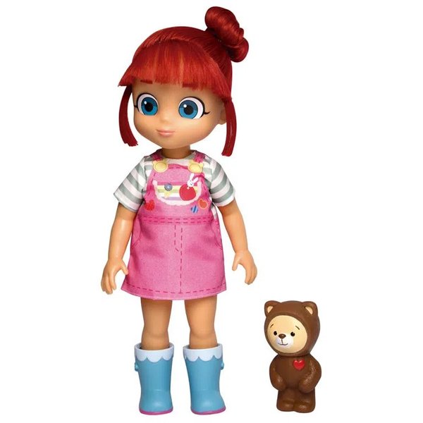Boneca Rainbow Ruby e Urso Choco - Rosita