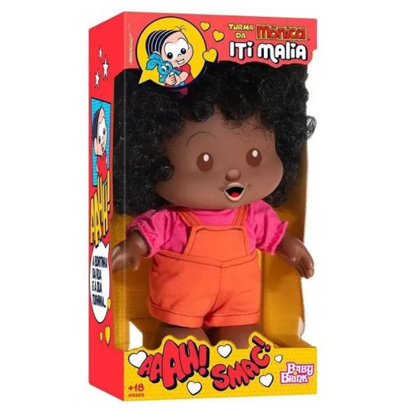 Boneca Turma Da Mônica Iti Malia Milena - Rosita