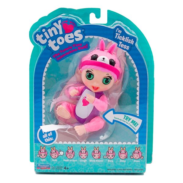 Boneca Tiny Toes Tess Cócegas - Sunny