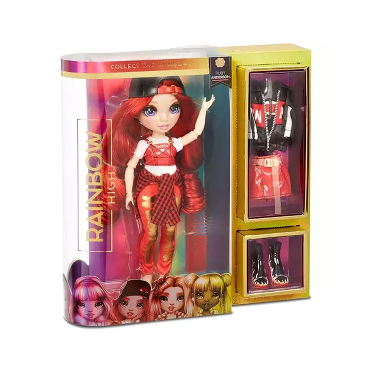 Boneca Rainbow High Fashion Ruby - Yes Toys