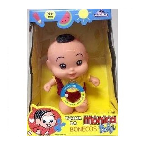 Boneca Turma Da Monica Cascão - Adijomar