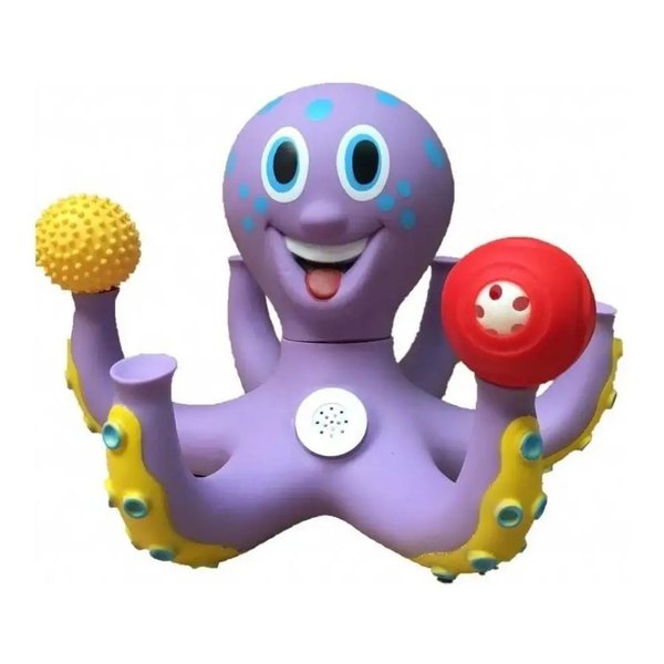 Polvo Divertido com Bolinhas - Adijomar - Roxo