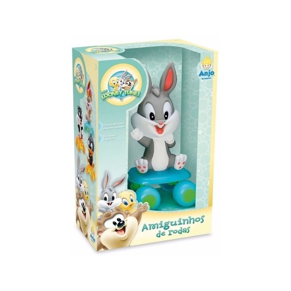Boneco Baby Looney Tunes Pernalonga - Anjo Toys