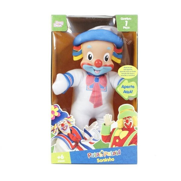 Boneco Patati Soninho Com Luz E Melodia - Baby Brink