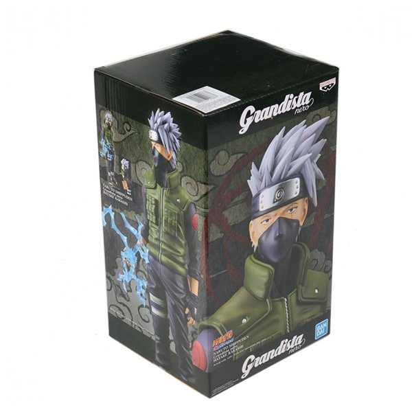 Boneco Naruto Shippuden Hatake Kakashi Grandista Nero - Bandai
