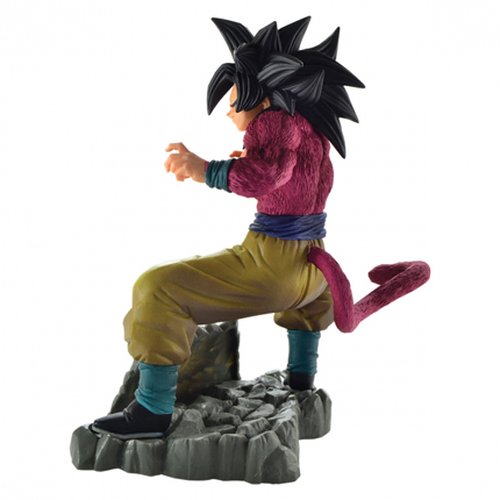 Boneco Dragon Ball Z Goku Super Sayajin 4 Dokkan Battle Anniversary (Diorama) - Bandai