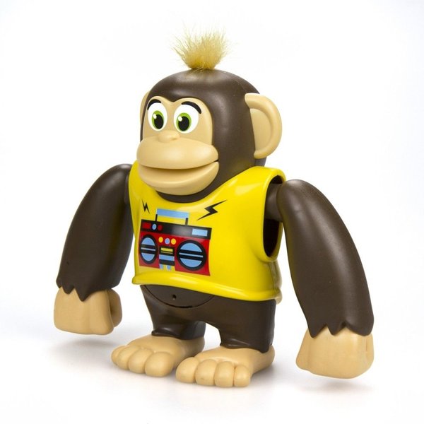 Macaco Interativo Chimpy Silverlit - Candide - Amarelo