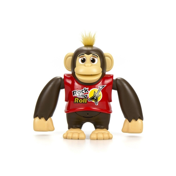 Macaco Interativo Chimpy Silverlit - Candide - Vermelho